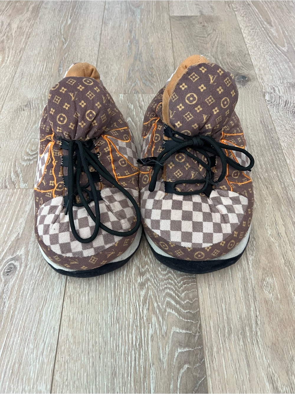Brown Patterned Men’s Sneakers